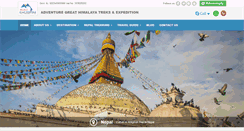 Desktop Screenshot of greathimalaya.com