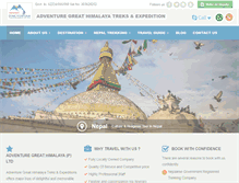 Tablet Screenshot of greathimalaya.com